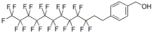 4-(1H,1H,2H,2H-PERFLUORODODECYL)BENZYL ALCOHOL Struktur