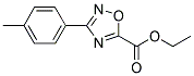 3-P-TOLYL-[1,2,4]OXADIAZOLE-5-CARBOXYLIC ACID ETHYL ESTER Struktur