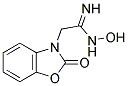 N-HYDROXY-2-(2-OXO-BENZOOXAZOL-3-YL)-ACETAMIDINE Struktur