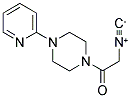 4-(2-PYRIDYL)-PIPERAZINO-1-ISOCYANO-ACETAMIDE Struktur