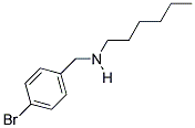 N-(4-BROMOBENZYL)HEXAN-1-AMINE Struktur