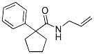 (PHENYLCYCLOPENTYL)-N-PROP-2-ENYLFORMAMIDE Struktur