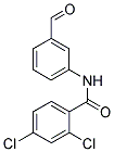 2,4-DICHLORO-N-(3-FORMYL-PHENYL)-BENZAMIDE Struktur