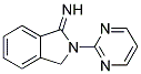 2-PYRIMIDIN-2-YL-2,3-DIHYDRO-ISOINDOL-1-YLIDENEAMINE Struktur