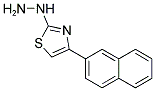 (4-NAPHTHALEN-2-YL-THIAZOL-2-YL)-HYDRAZINE Struktur