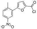 5-(2-METHYL-5-NITROPHENYL)-2-FUROYL CHLORIDE Struktur