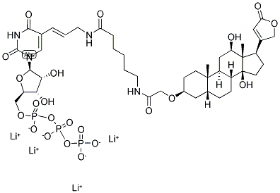 DIGOXIGENIN-11-URIDINE-5'-TRIPHOSPHATE TETRALITHIUM SALT Struktur