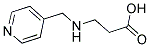 3-[(PYRIDIN-4-YLMETHYL)AMINO]PROPANOIC ACID Struktur