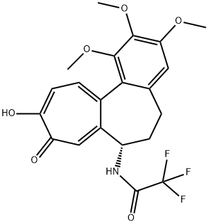 N-TRIFLUOROACETYL DEACETYLCOLCHICEINE Struktur