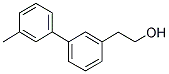 3-(3-METHYLPHENYL)PHENETHYL ALCOHOL Struktur