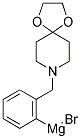 2-[8-(1,4-DIOXA-8-AZASPIRO[4.5]DECYL)METHYL]PHENYLMAGNESIUM BROMIDE Struktur