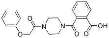 2-([4-(PHENOXYACETYL)PIPERAZIN-1-YL]CARBONYL)BENZOIC ACID Struktur