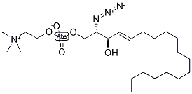 AZIDOPHOSPHORYLSPHINGOSYLCHOLINE Struktur