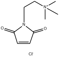 N-[2-(TRIMETHYLAMMONIUM)ETHYL]MALEIMIDE CHLORIDE, 69684-10-2, 結(jié)構(gòu)式