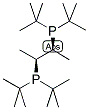 (2S,3S)-(-)-BIS(DI-TERT-BUTYLPHOSPHINO)BUTANE Struktur