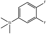 1-(TRIMETHYLSILYL)-3,4-DIFLUOROBENZENE Struktur