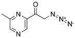 2-AZIDO-1-(6-METHYL-PYRAZIN-2-YL)-ETHANONE Struktur