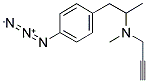 4-AZIDODEPRENYL Struktur