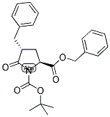 (2S,4R)-BENZYL-BOC-GAMMA-BENZYLPYROGLUTAMATE Struktur