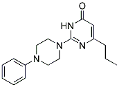 2-(4-PHENYLPIPERAZIN-1-YL)-6-PROPYLPYRIMIDIN-4(3H)-ONE Struktur