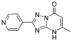 5-METHYL-2-(4-PYRIDYL)[1,2,4]TRIAZOLO[1,5-A]PYRIMIDIN-7(4H)-ONE Struktur