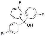 4-BROMO-3',3''-DIFLUOROTRITYL ALCOHOL Struktur