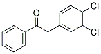 2-(3,4-DICHLOROPHENYL)ACETOPHENONE Struktur