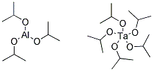 TANTALUM ALUMINUM-I-PROPOXIDE Struktur