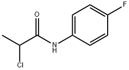 2-CHLORO-N-(4-FLUOROPHENYL)PROPANAMIDE Struktur