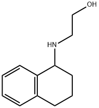 2-(1,2,3,4-TETRAHYDRO-NAPHTHALEN-1-YLAMINO)-ETHANOL Struktur