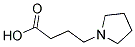 4-PYRROLIDIN-1-YL-BUTYRIC ACID Struktur