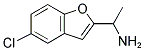 1-(5-CHLORO-1-BENZOFURAN-2-YL)ETHANAMINE Struktur