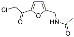 N-[5-(2-CHLORO-ACETYL)-FURAN-2-YLMETHYL]-ACETAMIDE Struktur