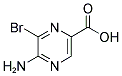 2-AMINO-3-BROMOPYRAZINE-5-CARBOXYLIC ACID Struktur