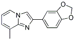 2-(1,3-BENZODIOXOL-5-YL)-8-METHYLIMIDAZO[1,2-A]PYRIDINE Struktur