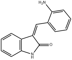 3-(2-AMINO-BENZYLIDENE)-1,3-DIHYDRO-INDOL-2-ONE Struktur