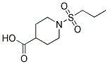 1-(PROPYLSULFONYL)PIPERIDINE-4-CARBOXYLIC ACID Struktur