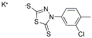 POTASSIUM 4-(3-CHLORO-4-METHYLPHENYL)-5-THIOXO-4,5-DIHYDRO-1,3,4-THIADIAZOLE-2-THIOLATE Struktur