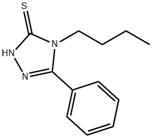 4-BUTYL-5-PHENYL-4H-1,2,4-TRIAZOLE-3-THIOL Struktur