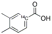 3,4-DIMETHYL BENZOIC ACID, [1-14C] Struktur