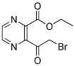 3-(2-BROMO-ACETYL)-PYRAZINE-2-CARBOXYLIC ACID ETHYL ESTER Struktur