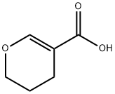 3,4-dihydro-2H-pyran-5-carboxylic acid Struktur