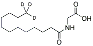 DODECANOYL (12,12,12-D3)GLYCINE Struktur