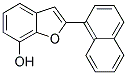 2-(1-NAPHTHYL)-1-BENZOFURAN-7-OL Struktur