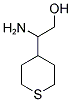 2-AMINO-2-(TETRAHYDRO-2H-THIOPYRAN-4-YL)ETHANOL Struktur