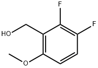 2,3-DIFLUORO-6-METHOXYBENZYL ALCOHOL Struktur