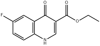 6-FLUORO-4-OXO-1,4-DIHYDRO-QUINOLINE-3-CARBOXYLIC ACID ETHYL ESTER