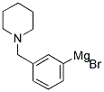 3-[(1-PIPERIDINO)METHYL]PHENYLMAGNESIUM BROMIDE Struktur