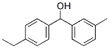 4-ETHYL-3'-METHYLBENZHYDROL Struktur