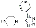 1-(1-PHENYL-1H-1,2,3,4-TETRAAZOL-5-YL)PIPERAZINE Struktur